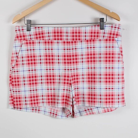 New York & Company Plaid Shorts - XL - Picture 1 of 7